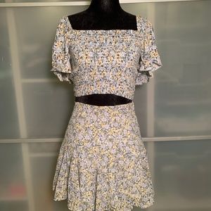 Floral Set (Top is M, Bottom is S)
